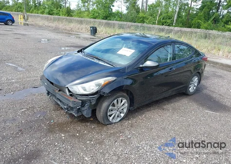 2016 Hyundai Elantra Se z USA, uszkodzony, nr VIN 5NPDH4AE9GH719899